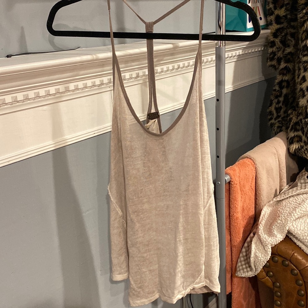 Free people halter tank top